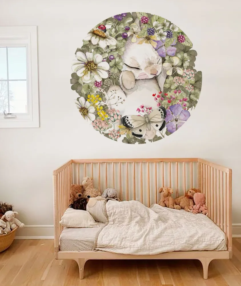 CONEJITO FLORES Ventana mágica infantil Il Mondo di Alex