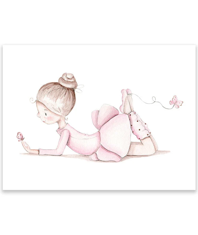 Cuadro infantil BAILARINAS DANCE TUMBADA Il Mondo di Alex