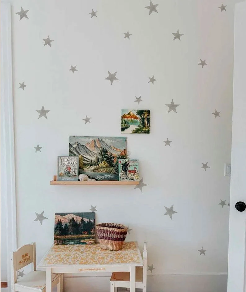 ESTRELLAS SURCANDO EL CIELO Papel pintado infantil Il Mondo di Alex
