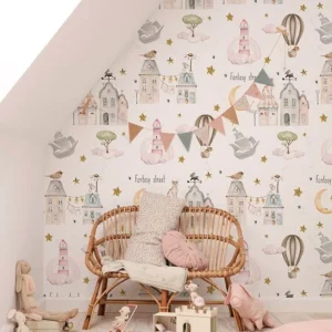 FANTASY STREET Papel pintado infantil Il Mondo di Alex