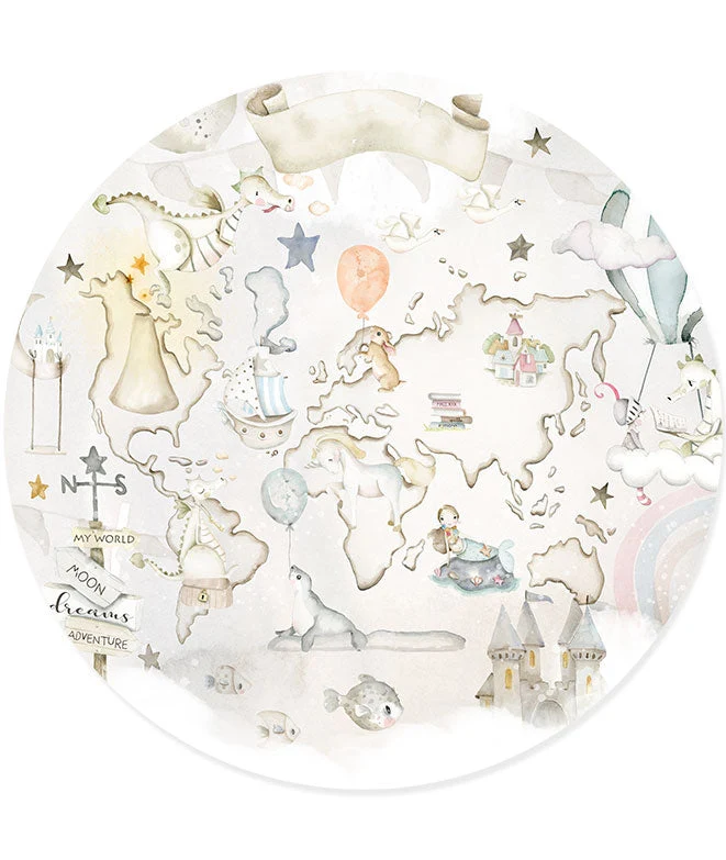 FANTASY WORLD Ventana mágica infantil Il Mondo di Alex
