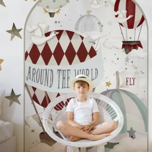 GLOBOS I Arco adhesivo infantil Il Mondo di Alex