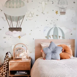 GLOBOS AROUND WORLD III Mural de papel pintado Il Mondo di Alex