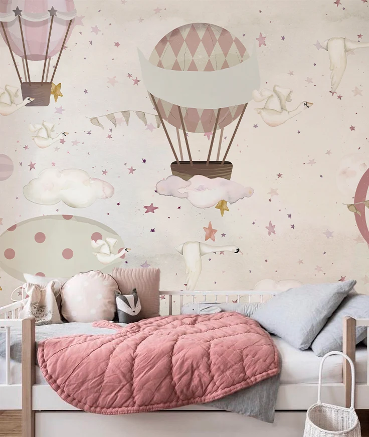 GLOBOS AROUND WORLD IV Mural de papel pintado Il Mondo di Alex
