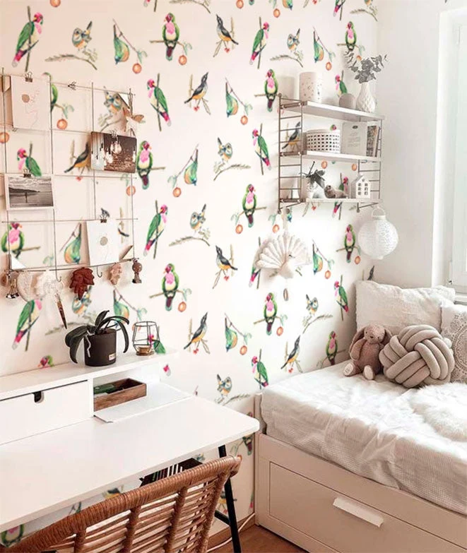 JARDÍN II Papel pintado infantil Il Mondo di Alex