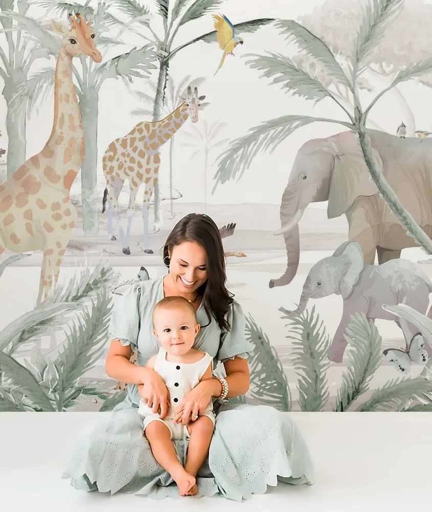 JUNGLA II Mural de papel pintado Il Mondo di Alex