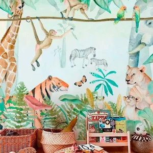 JUNGLA Mural de papel pintado Il Mondo di Alex