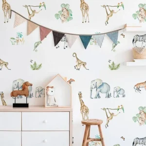 JUNGLA Papel pintado infantil Il Mondo di Alex