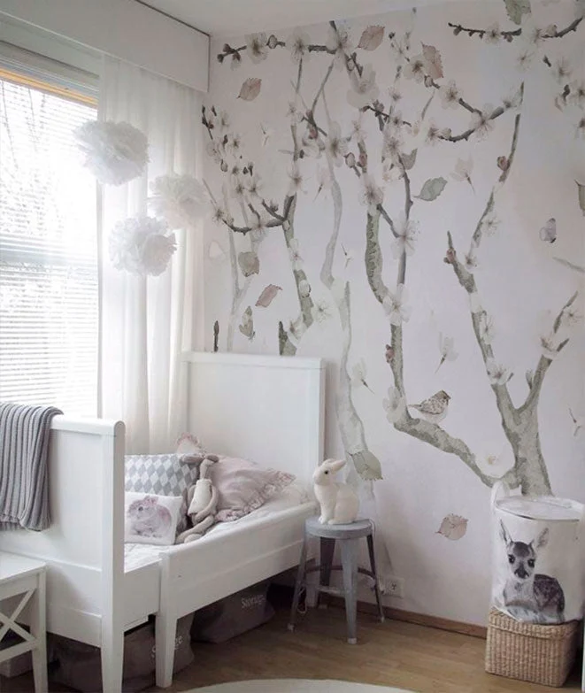 ÁRBOLES ALMENDRO III Mural de papel pintado Il Mondo di Alex