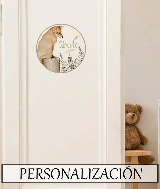 ZORRO Placa para puerta de vinilo Il Mondo di Alex