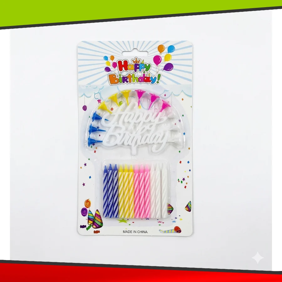 Velas de Cumpleaños Importadora Gabriela