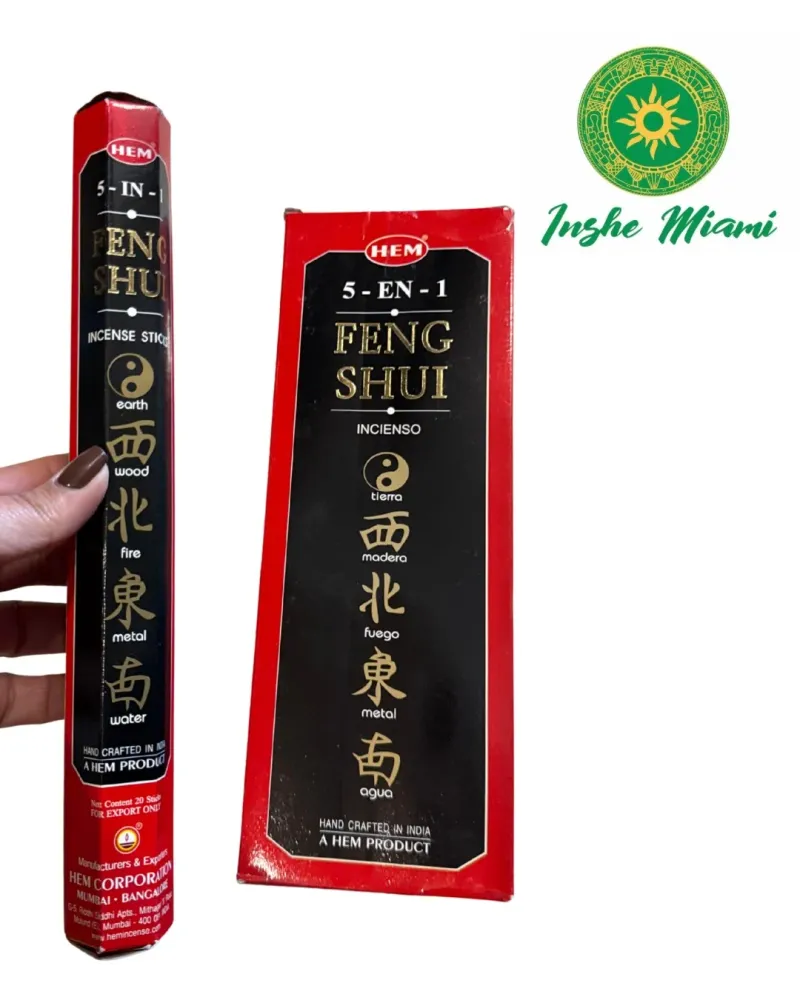 Incienso Feng Shui 5 en 1 INSHE MIAMI