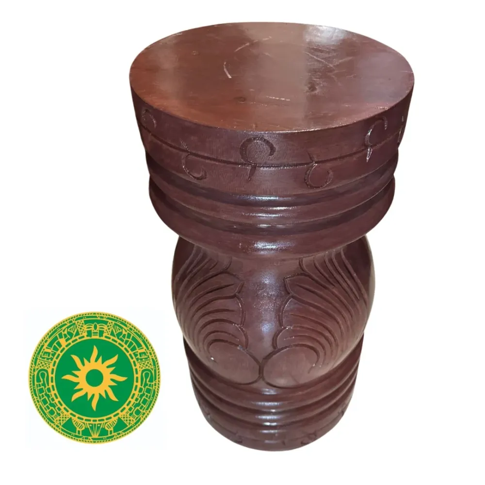 Pilon y Batea Tallados 100 % Madera (Carmelita) INSHE MIAMI