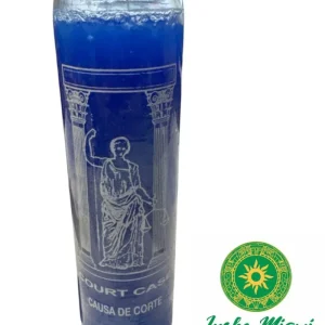 Vela de 8” de Caso de Corte – Spiritual Ritual Candle Altars and Traditional Use Inshe Miami