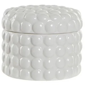 Vela porcelana cera 12x12x10,2 1,5% aroma blanco ITEM INTERNACIONAL