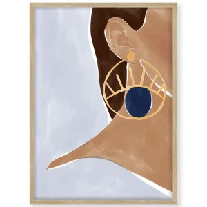 Evil Eye Earring Ivy Green Illustrations
