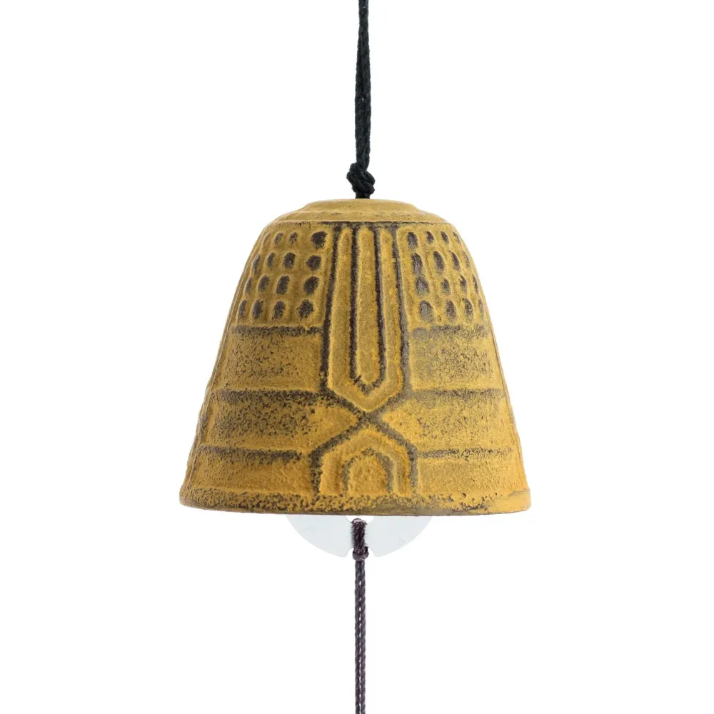 Campana Feng Shui Furin Iwachu Amarilla 4,5 cm