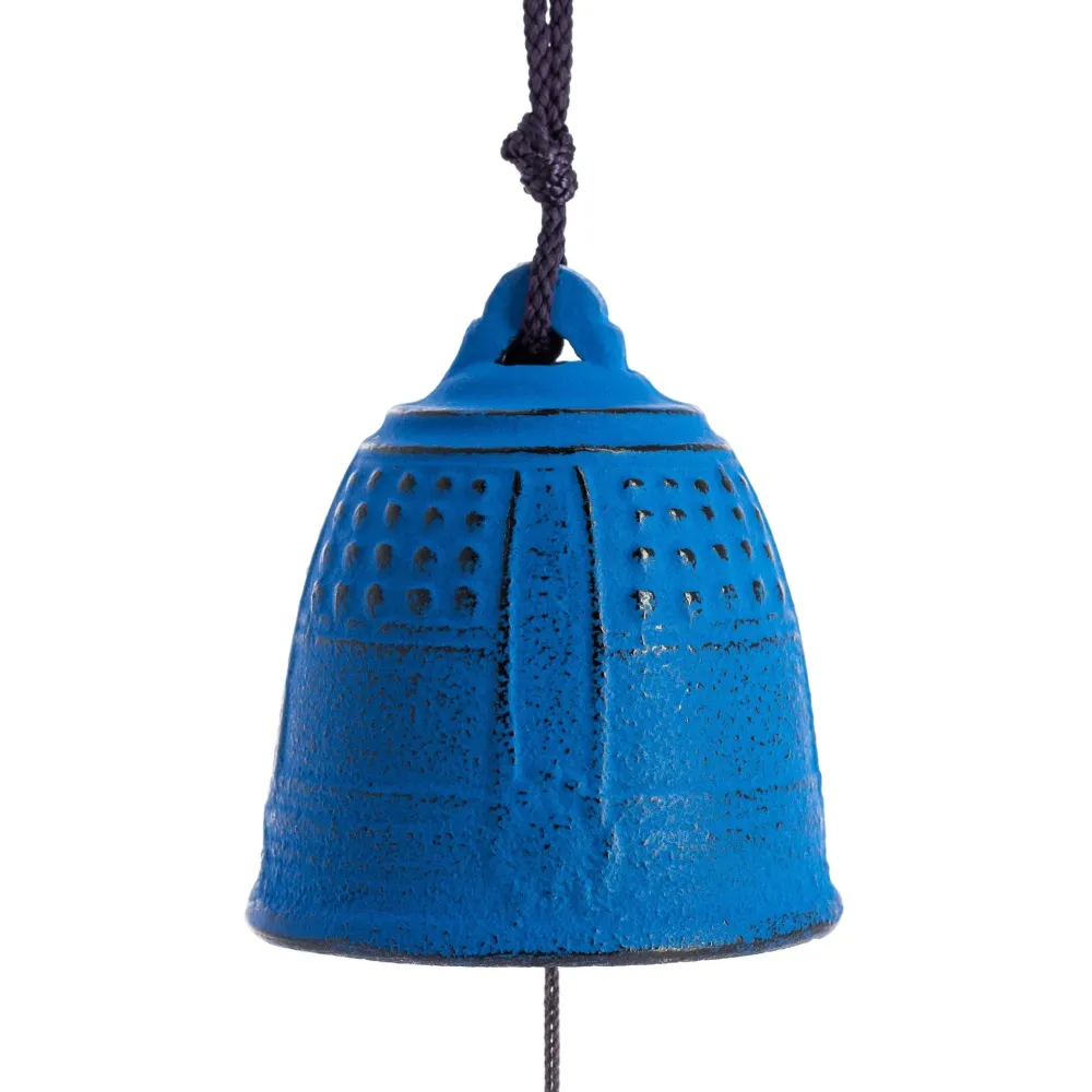 Campana Feng Shui Furin Iwachu Azul 5,5 cm