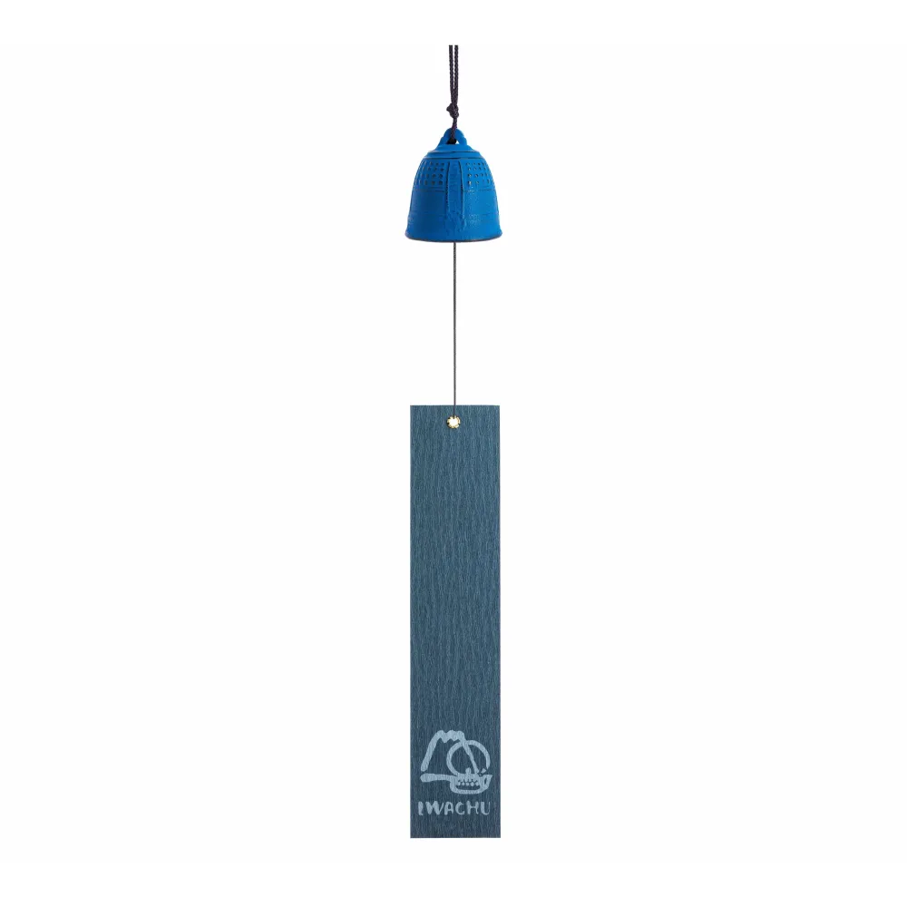 Campana Feng Shui Furin Iwachu Azul 5,5 cm