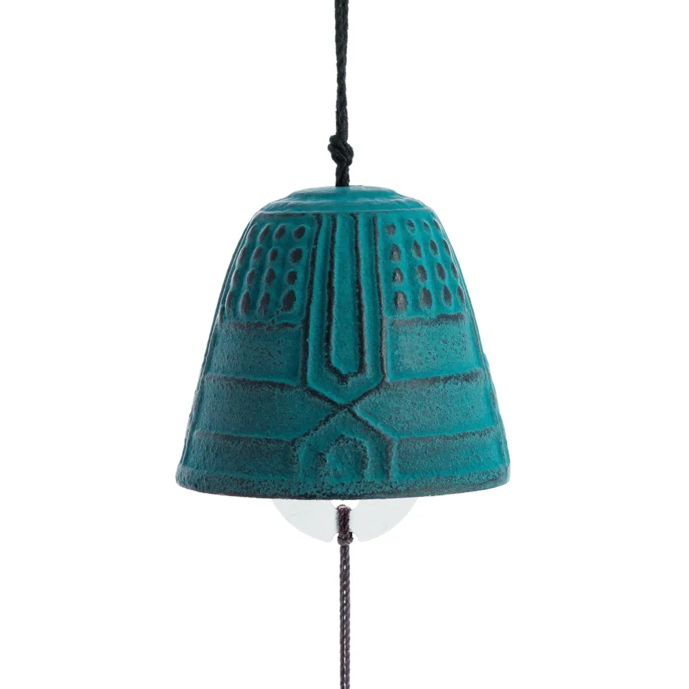Campana Feng Shui Furin Iwachu Turquesa 4,5 cm