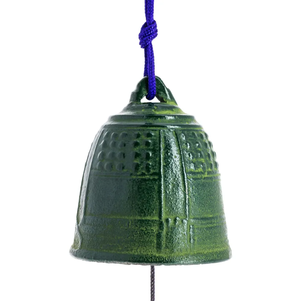 Campana Feng Shui Furin Iwachu Verde 5,5 cm