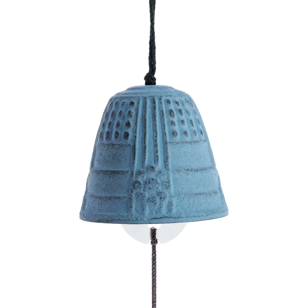 Campana Feng Shui Iwachu Azul Claro 4,5 cm