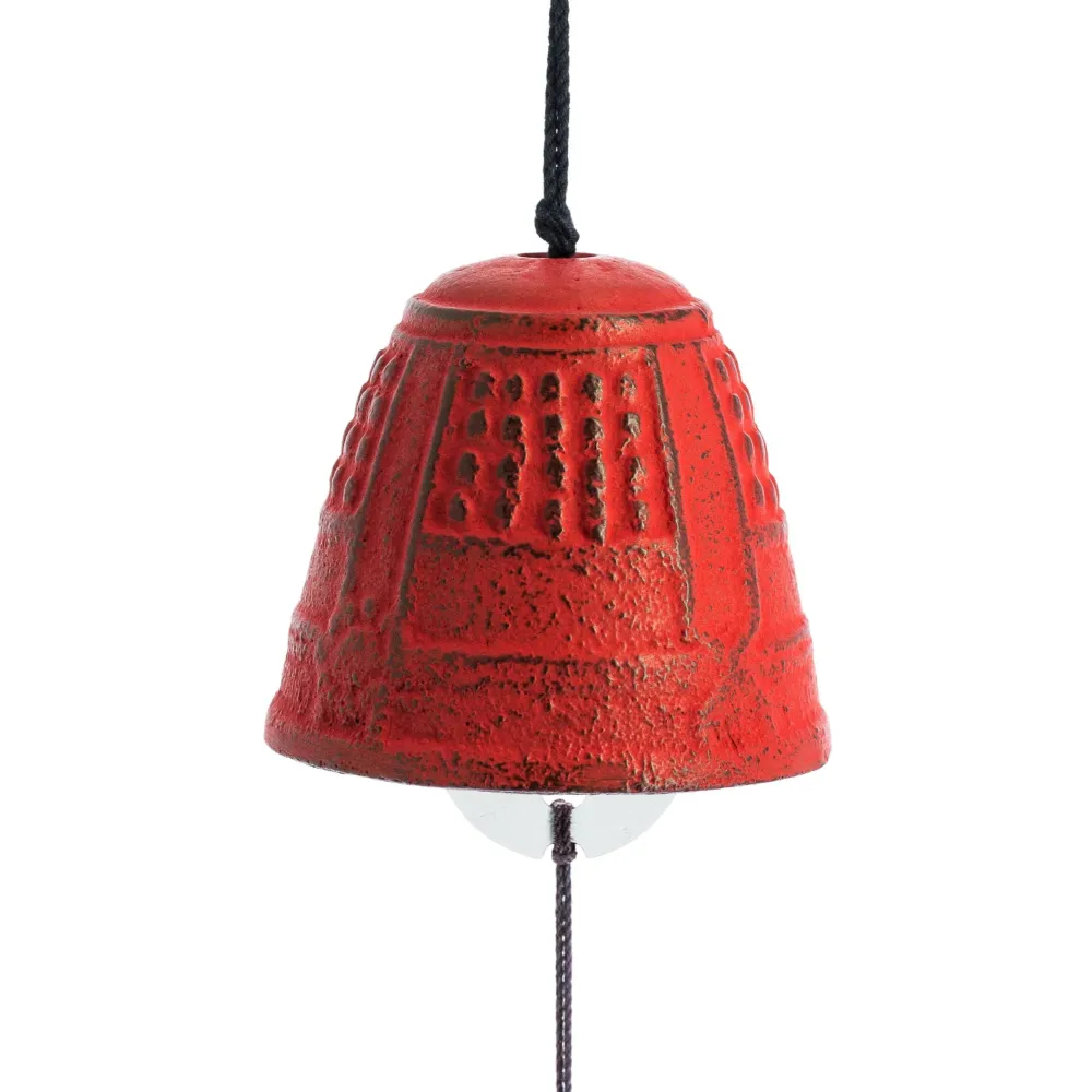 Campana Feng Shui Iwachu Roja 4,5 cm