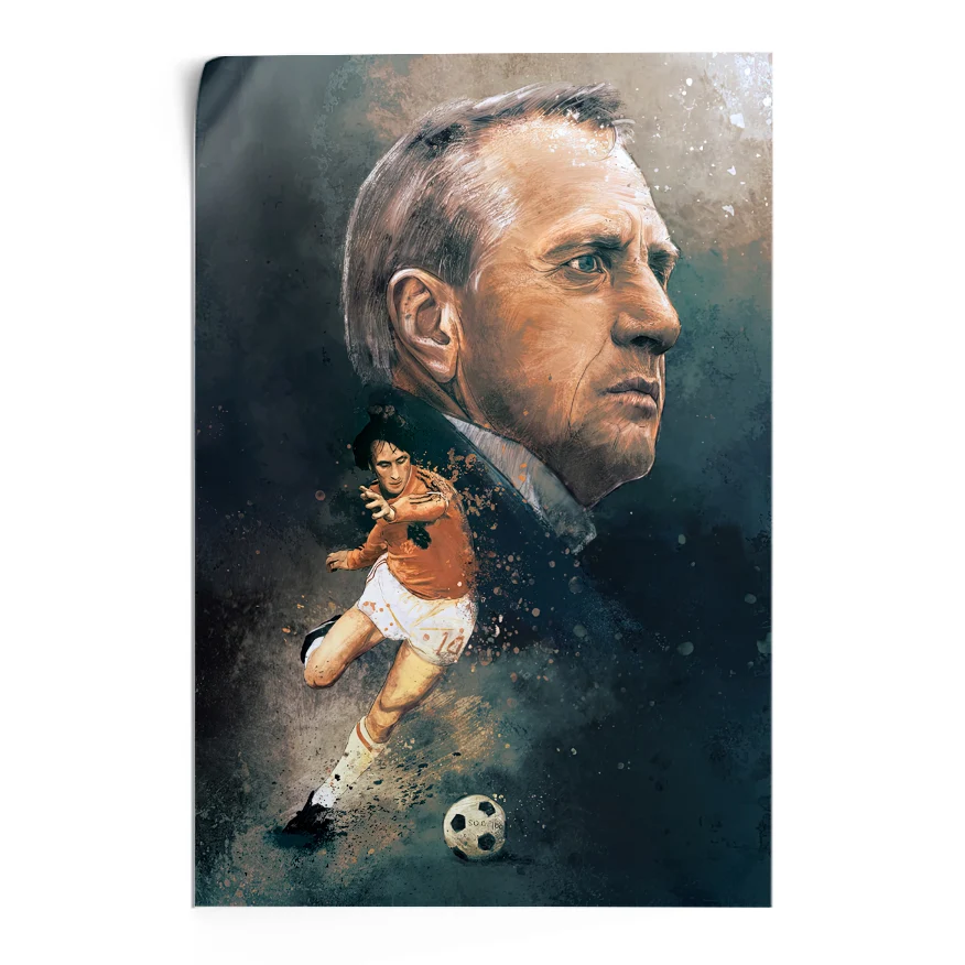 Johan Cruyff Poster