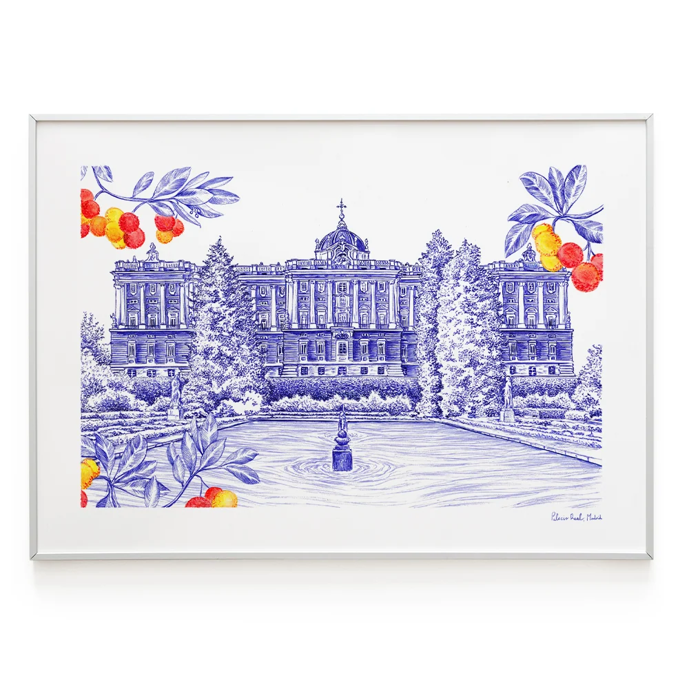 Lámina Palacio Real Jota Jurado