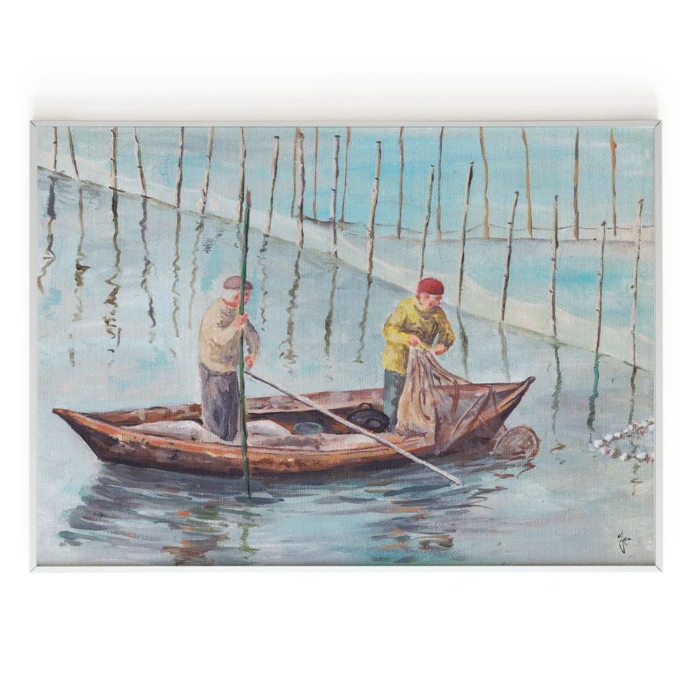 Pesqueros en l'Albufera (Valencia) Jota Jurado