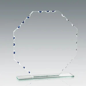 Galvano de Cristal Octagonal 2376 + Grabado Láser Joyería Acron