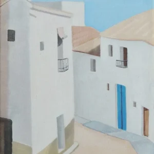 Juan Navarro Ramón - Paisaje de Altea IV
