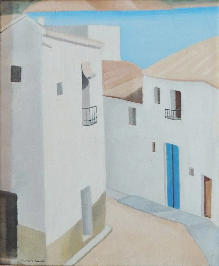 Juan Navarro Ramón - Paisaje de Altea IV