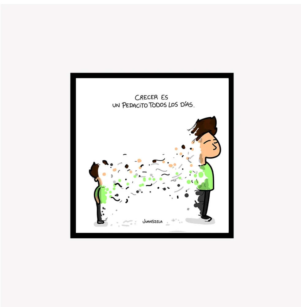 Un Pedacito Art Print Juan Szela