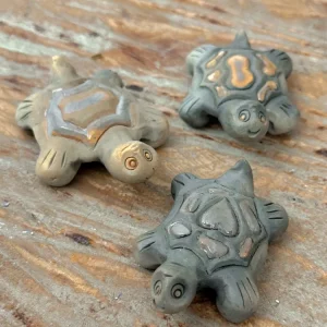 Juego de 3 mini tortugas
