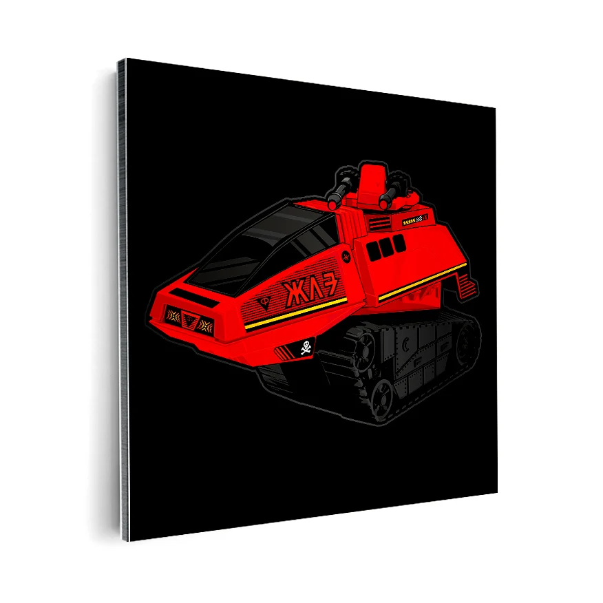Juguete Tanque Futurista Poster