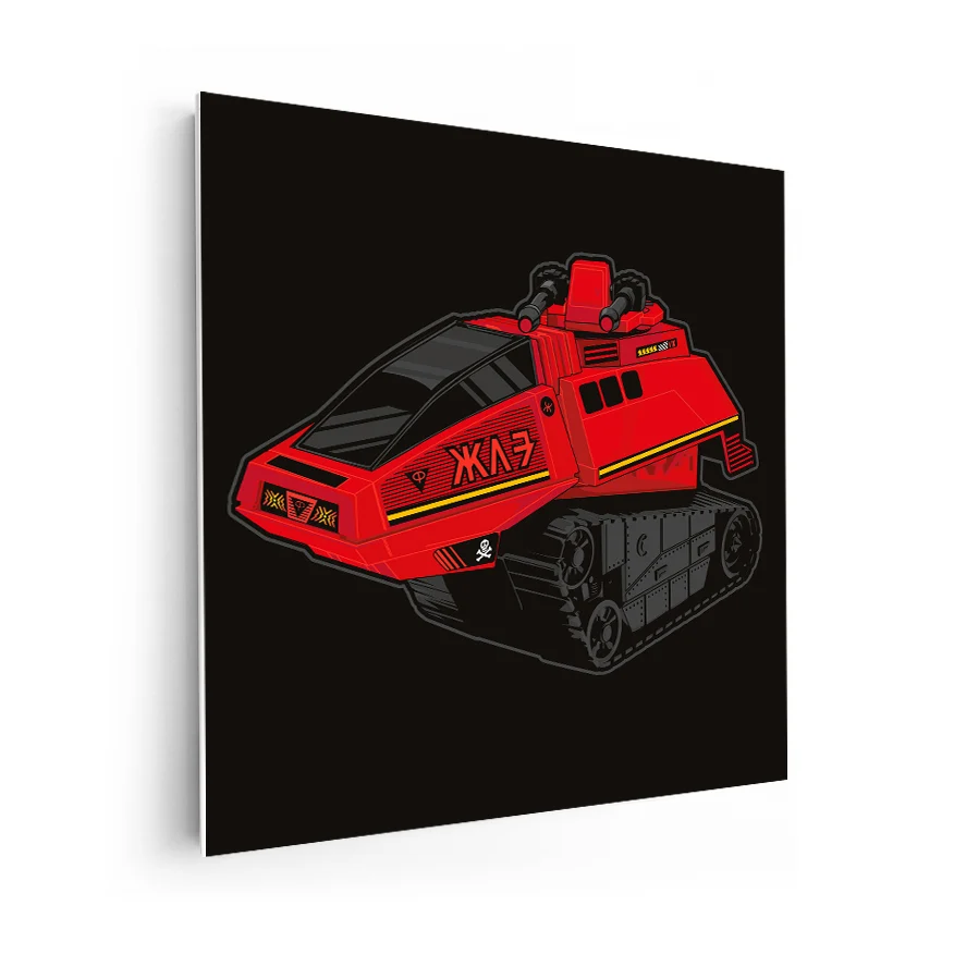 Juguete Tanque Futurista Poster