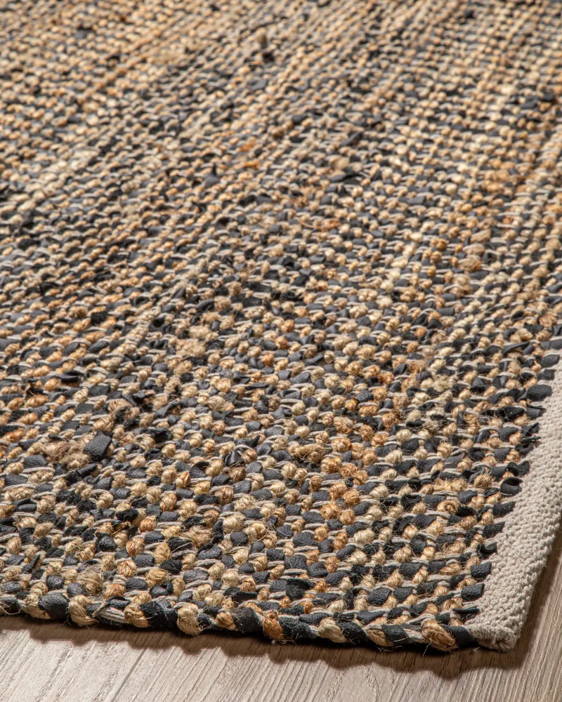 Tapete Jute Havana Natural Charcoal Natural