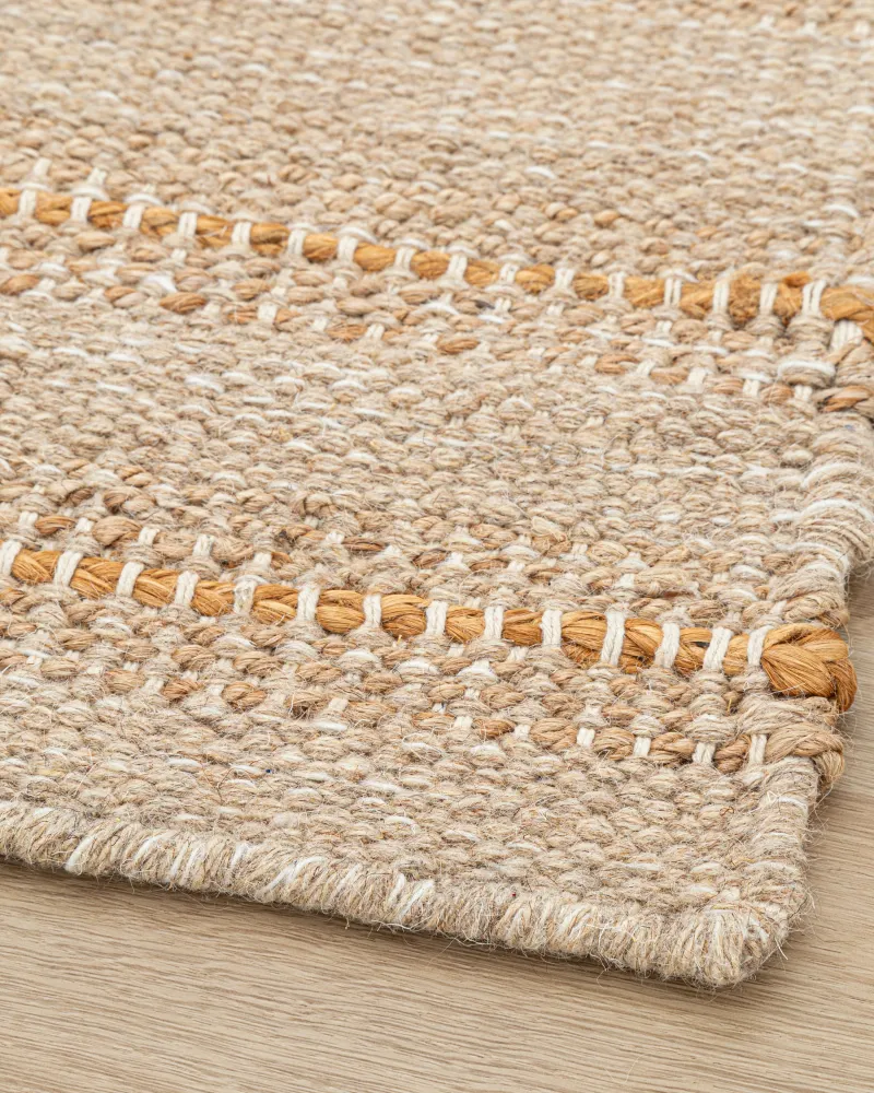 Tapete Jute Sari Natural Oyster Natural