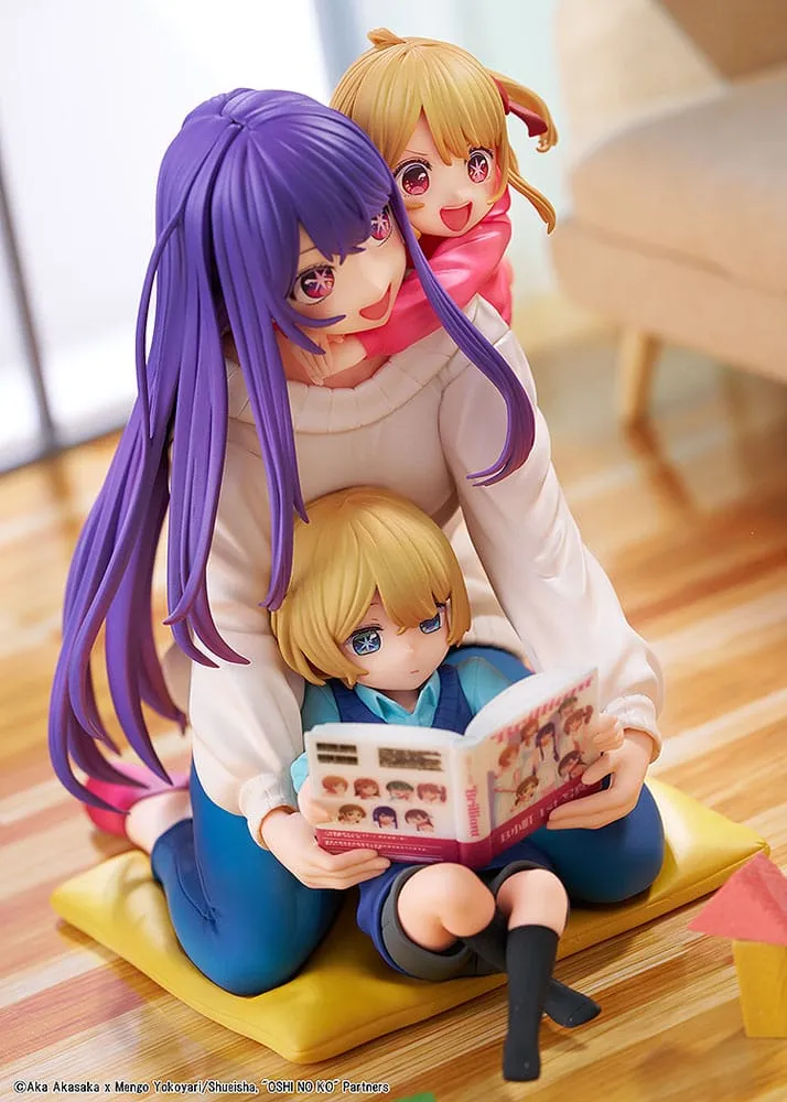 Figura Oshi no Ko: Ai, Aqua & Ruby Mother and Children 10 cm Kadokawa