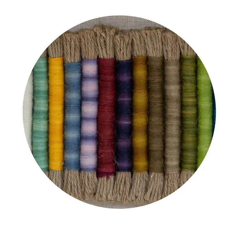 Cuadro de embarrilados pequeños de colores Keli Decoracion
