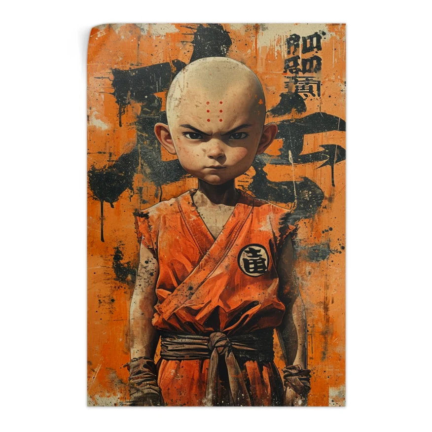 Krilin Chubby Poster