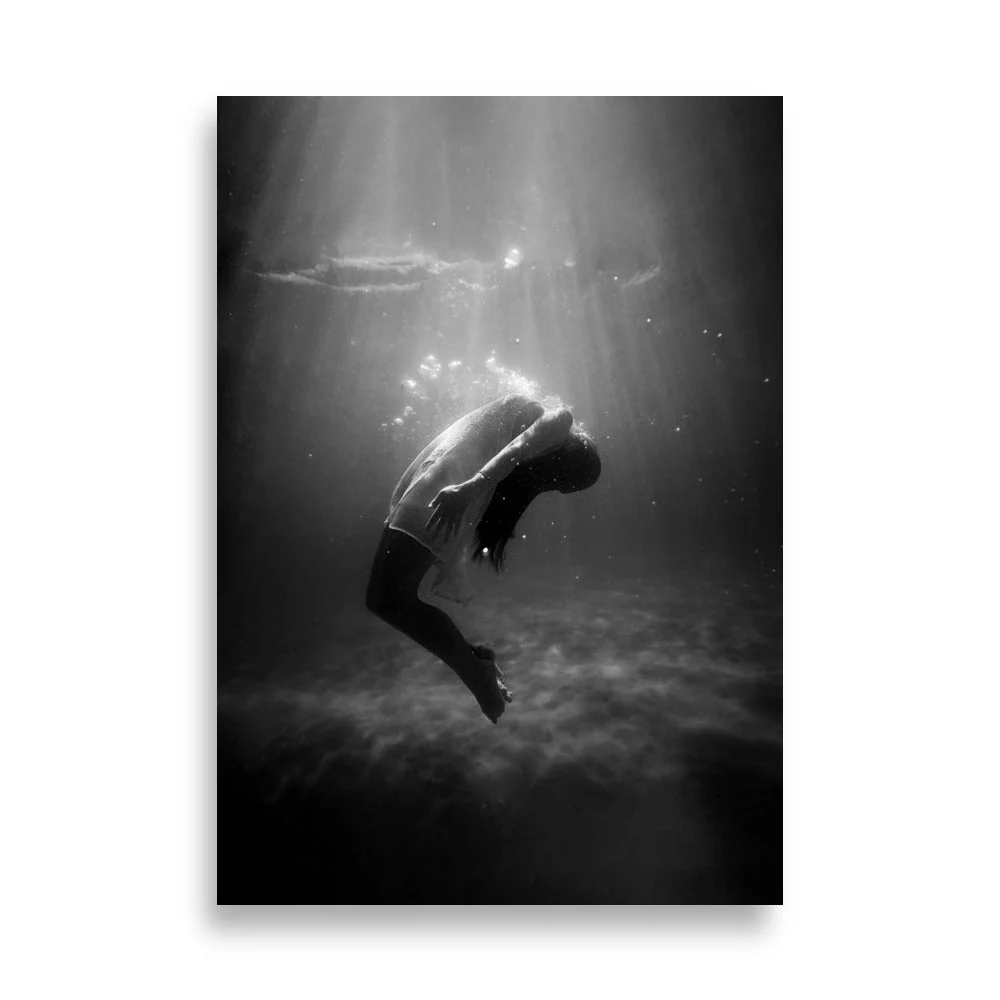 Afiche - niñ en el agua Kuratoren von artlia
