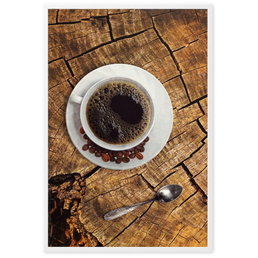 Café en la naturaleza - Póster Kuratoren von artlia