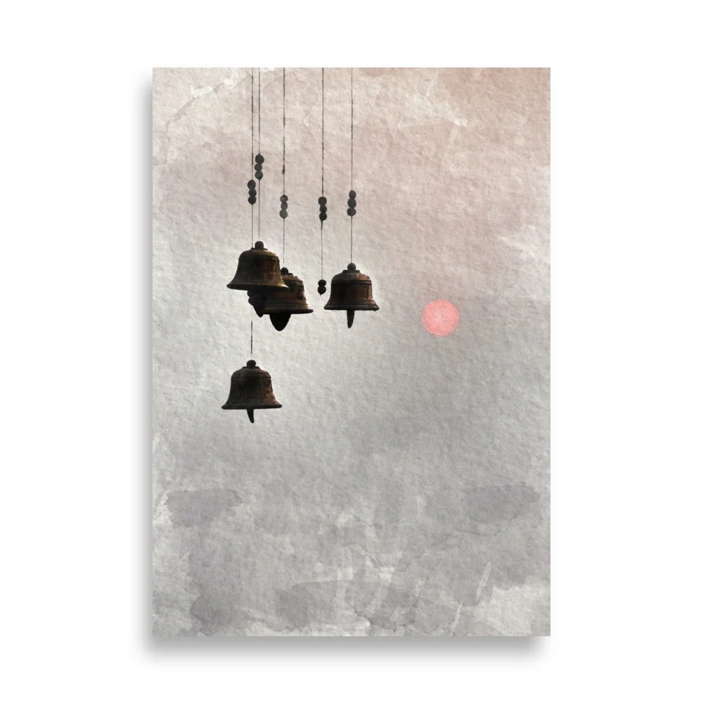 Campanas de viento coreanas - cartel Kuratoren von artlia