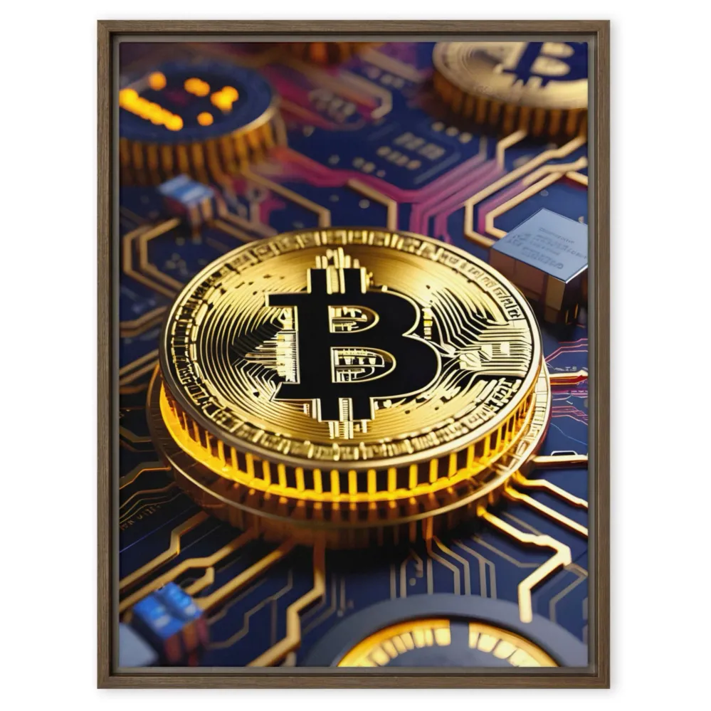 Lienzo - Circuito Bitcoin Kuratoren von artlia