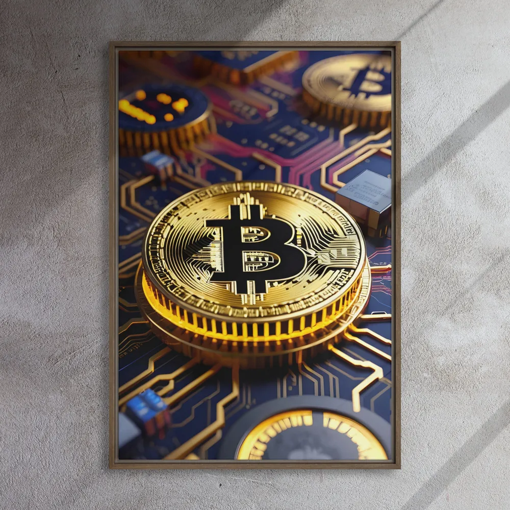 Lienzo - Circuito Bitcoin Kuratoren von artlia