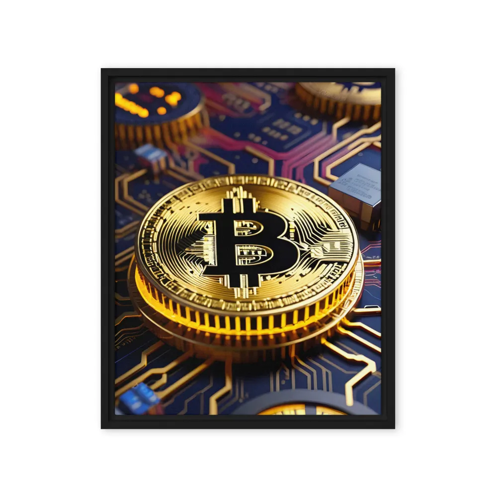 Lienzo - Circuito Bitcoin Kuratoren von artlia