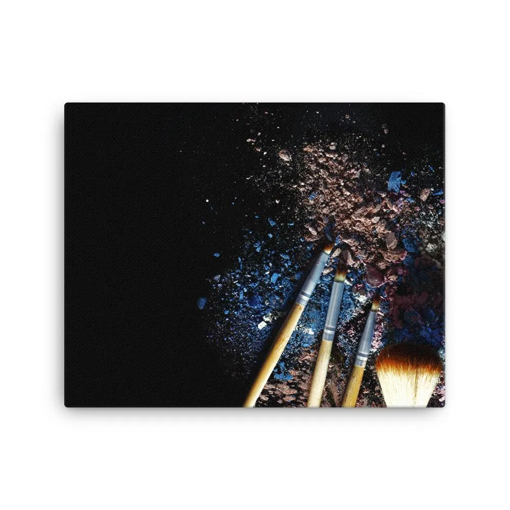 Pinceles sobre fondo negro - lienzo Kuratoren von artlia