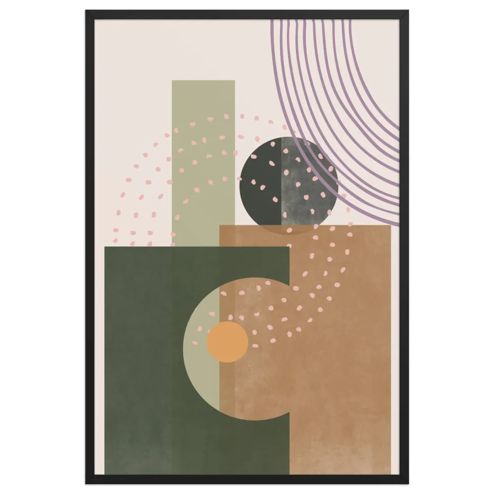 Póster - Combinación de Círculos Kuratoren von artlia